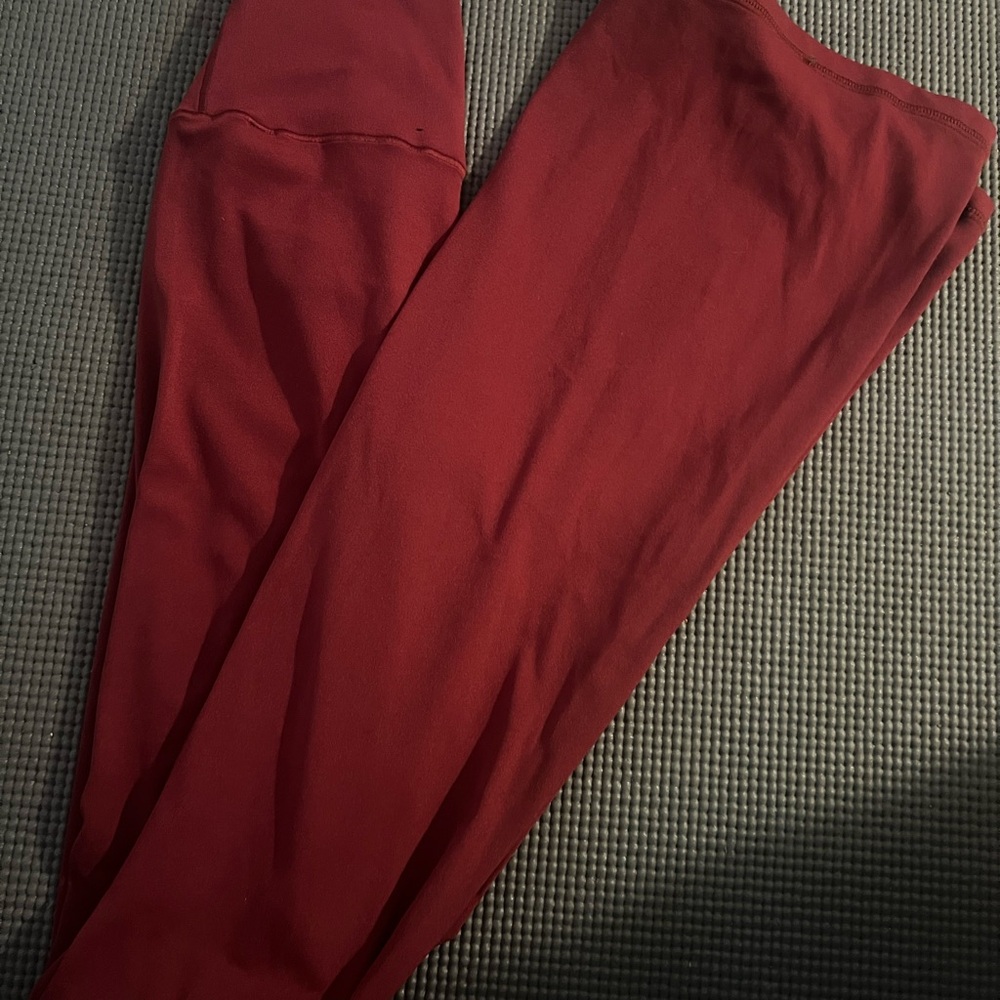 Aerie crossover flare leggings